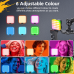 Zeadio All-in-One Video Rig Kit, Handheld Camera Cage with RGB Video Light, Microphone, Top Handle,15mm Rod Guide, Extension Rods & Carrying Case for Filmmaking Vlogging Recording etc