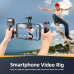 Zeadio All-in-One Phone Video Vlogging Kit, Versatile Rig Cage with RGB Light, Mic, Arca Ball Head Tripod - Perfect for Recording/YouTube/Live Streams/Tabletop Filming/Content Creation/Travel etc