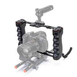 Zeadio Camera Video Rig Cage, Aluminum Filmmaking Movie Making Kit, Compatible with All DSLR Camera and Camcorder