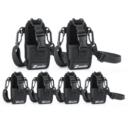 Zeadio Versatile Pouch Case Holder for GPS Phone Two Way Radio (ZNC-D, Pack of 6）