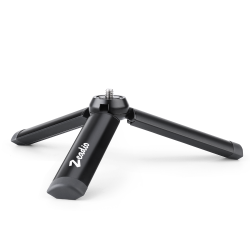 Zeadio Metal Mini Tripod, Desktop Stand Compact Tripod for Gimbal Handle Grip Stabilizers and All Cameras